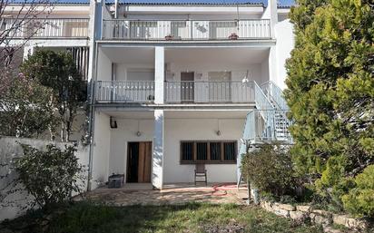 Exterior view of Single-family semi-detached for sale in Tàrrega  with Air Conditioner, Terrace and Balcony