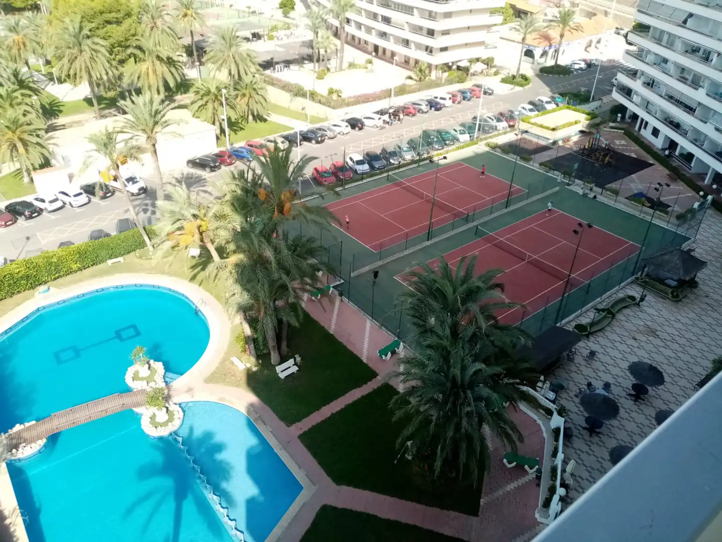 Swimming pool of Apartments for rent in Cullera  with Terrace, Furnished and Oven