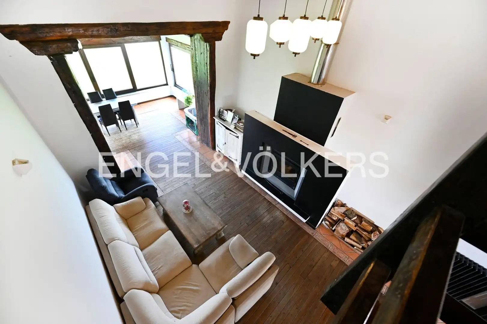 Wohnzimmer von Country house zum Verkauf in San Vicente de la Barquera mit Heizung und Privatgarten