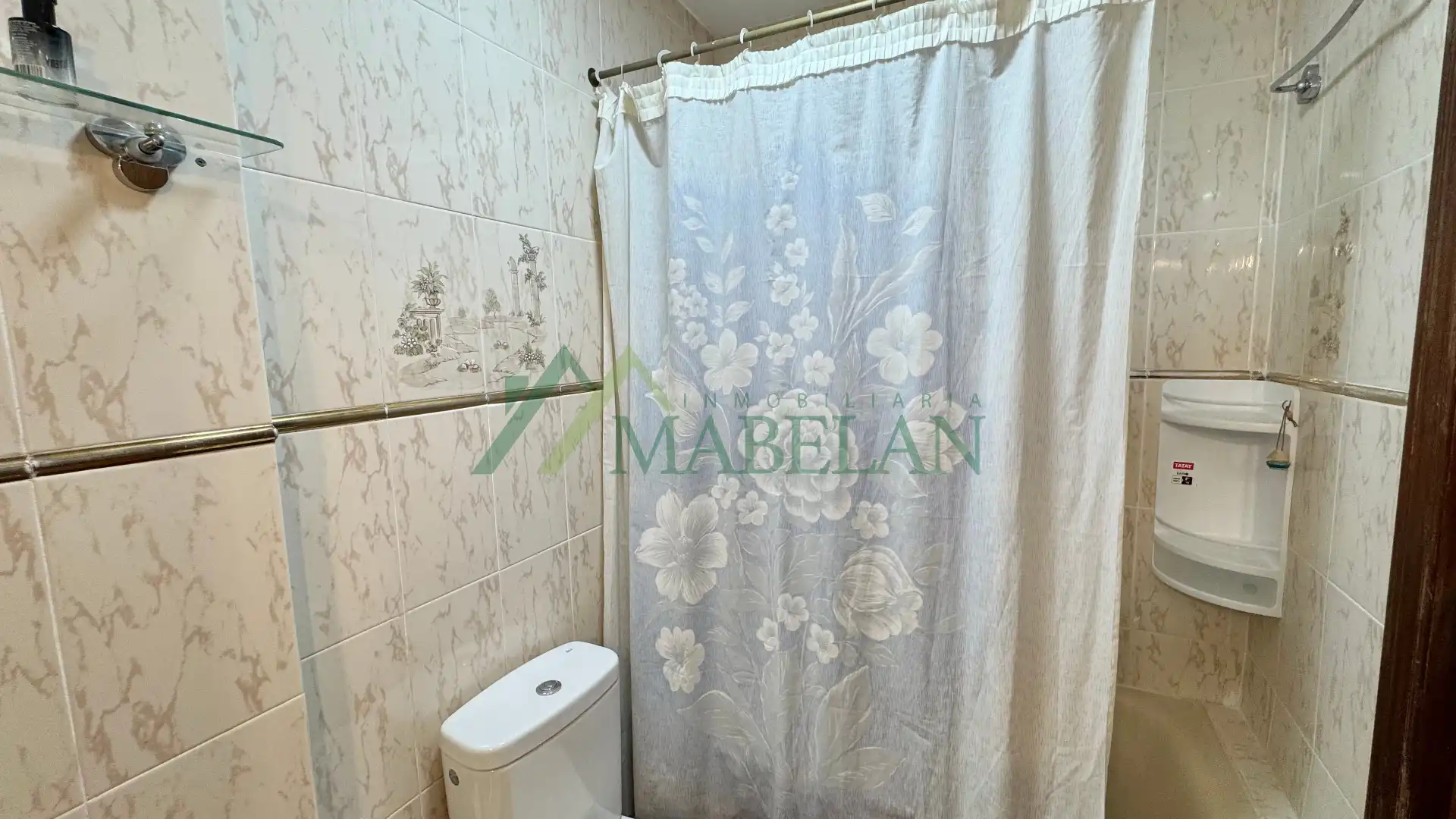 Badezimmer von Wohnung zur Miete in Madrid mit Heizung, Terrasse und Möbliert