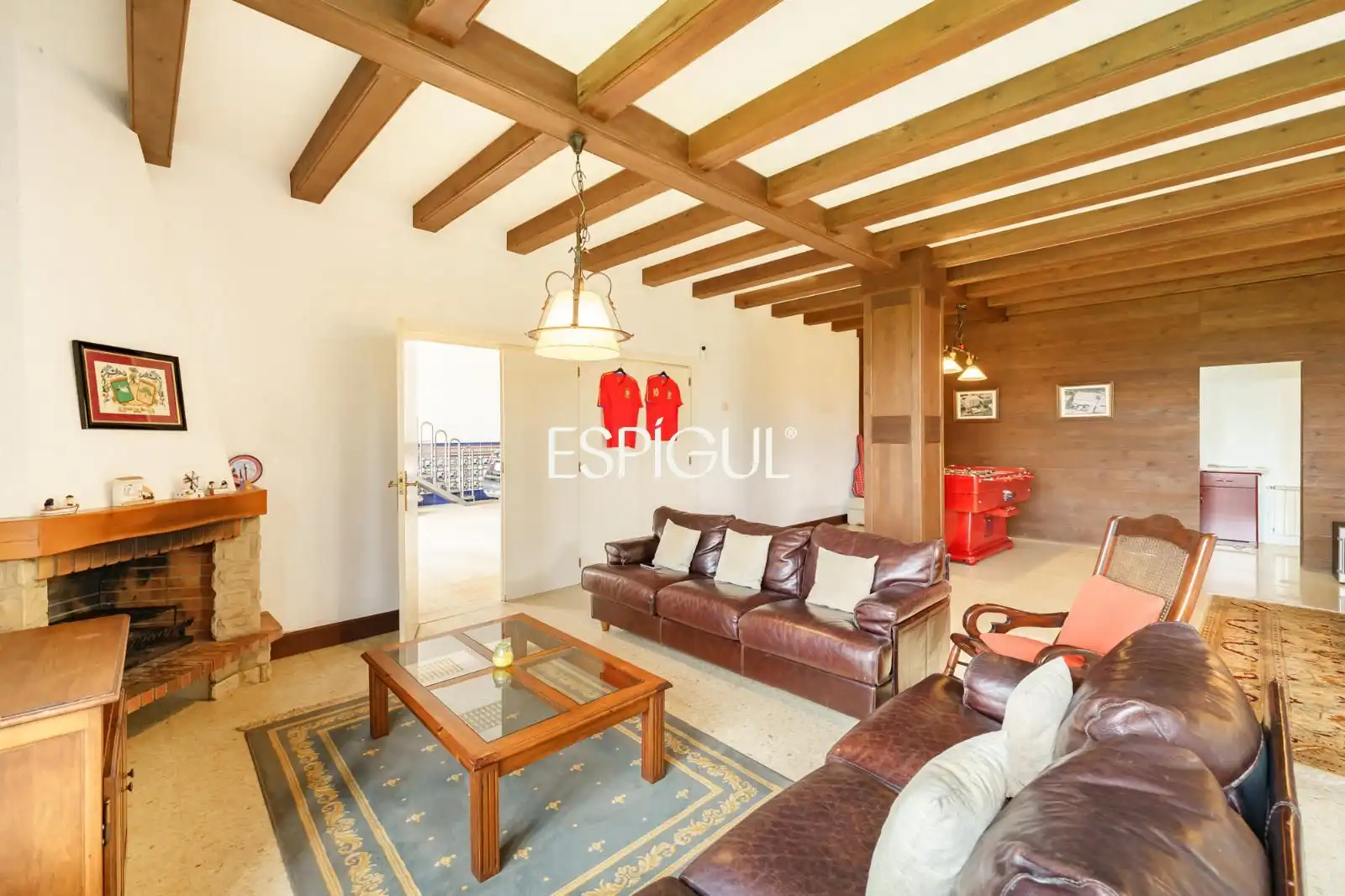 Sala d'estar de Casa o xalet en venda en Dosrius amb Calefacció, Jardí privat i Terrassa