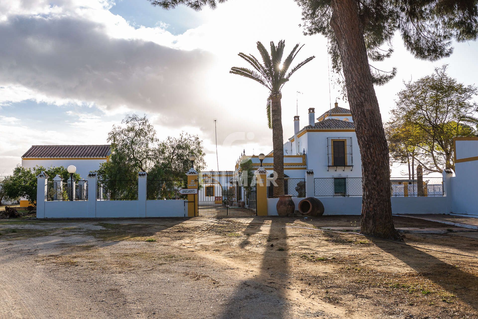 Exterior view of Houses for sale in Marchena  with Heating, Private garden and Swimming Pool