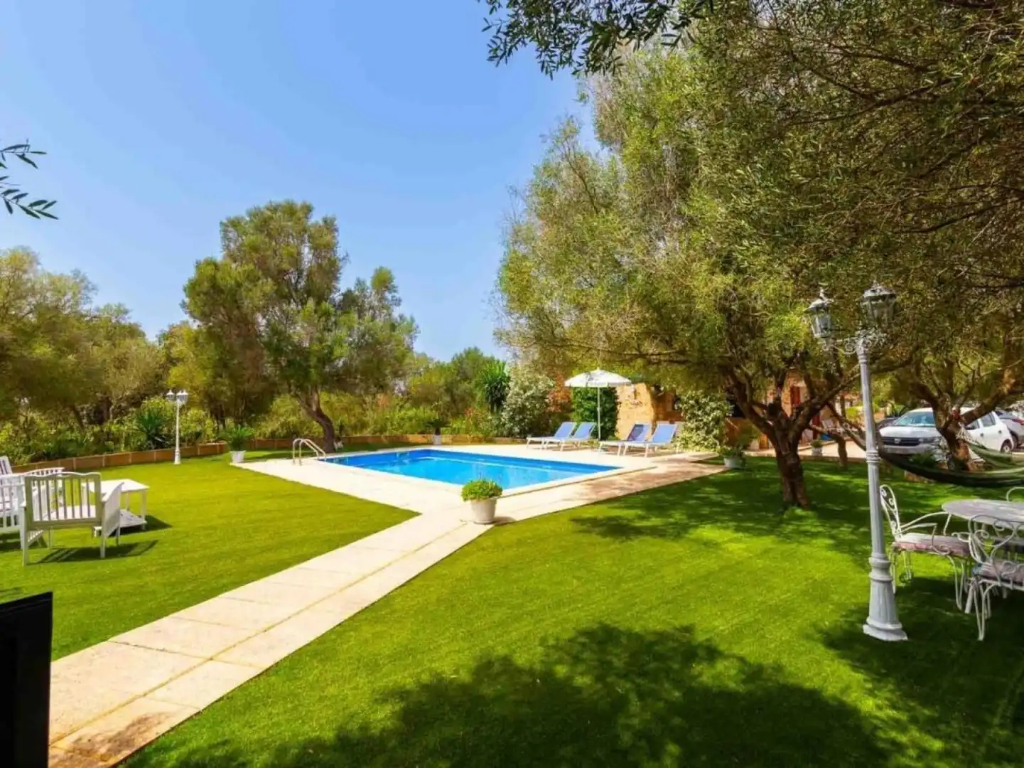 Jardí de Casa o xalet de lloguer en Santa Margalida amb Aire condicionat, Calefacció i Terrassa
