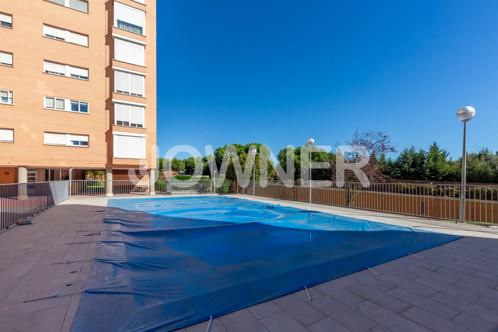 Swimming pool of Flat for rent in Usera