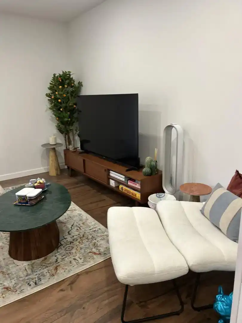 Sala d'estar de Pis de lloguer en Segovia amb Aire condicionat, Traster i Moblat