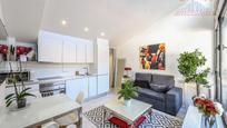 Living room of Attic to rent in  Madrid Capital  with Air Conditioner, Heating and Parquet flooring