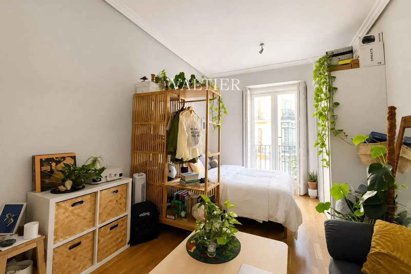 Bedroom of Attic for rent in Madrid  with Air Conditioner, Terrace and Furnished