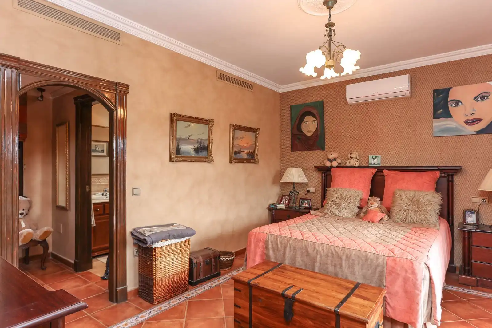 Habitación de Casa o chalet en venta en Monda con Aire acondicionado, Jardín privado y Trastero