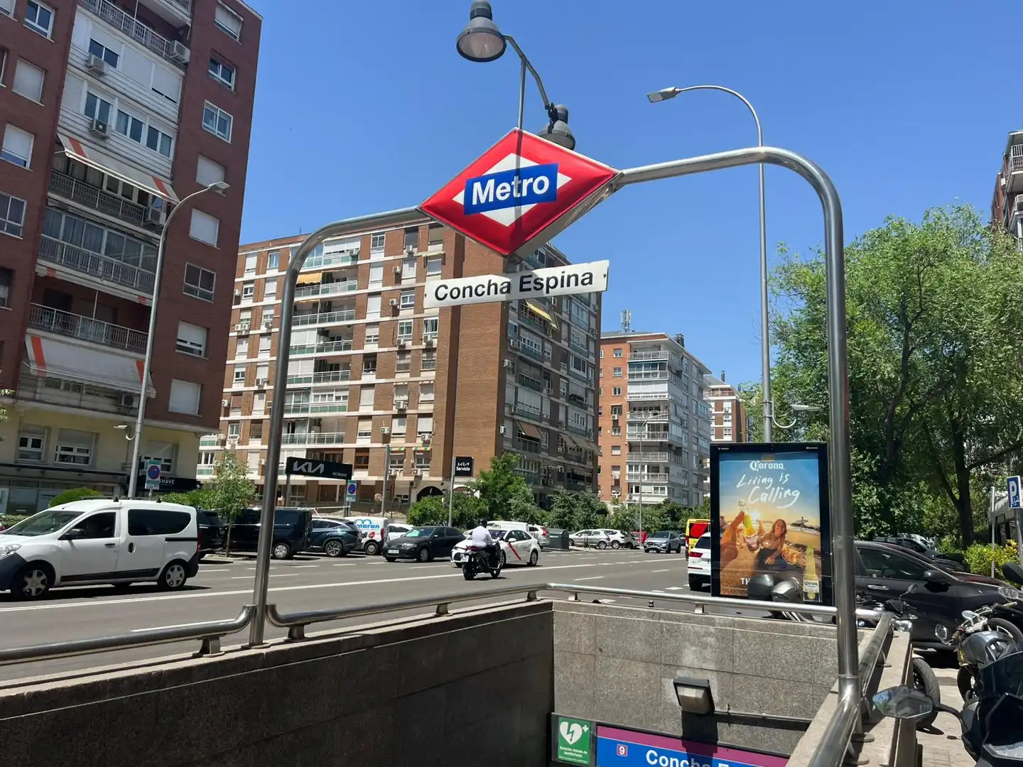Exterior view of Flat for share in Madrid  with Heating, Furnished and Washing machine