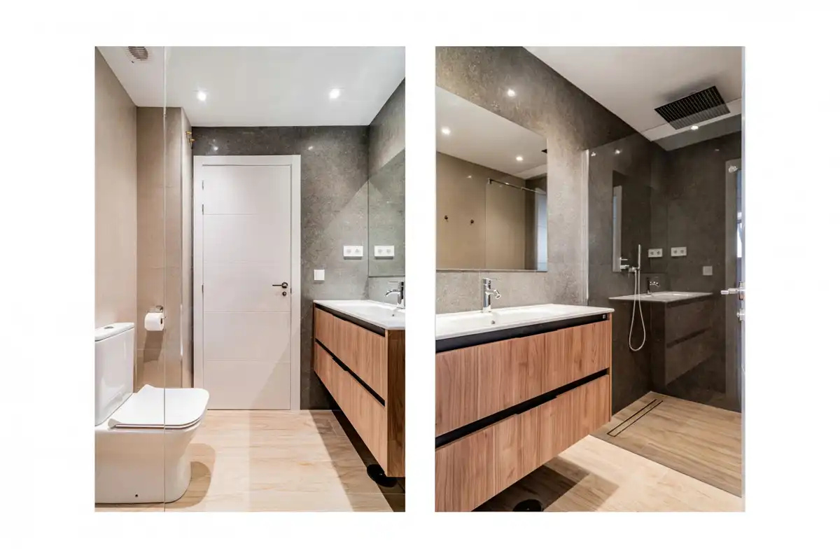 Bany de Apartament en venda en Marbella amb Aire condicionat, Terrassa i Internet