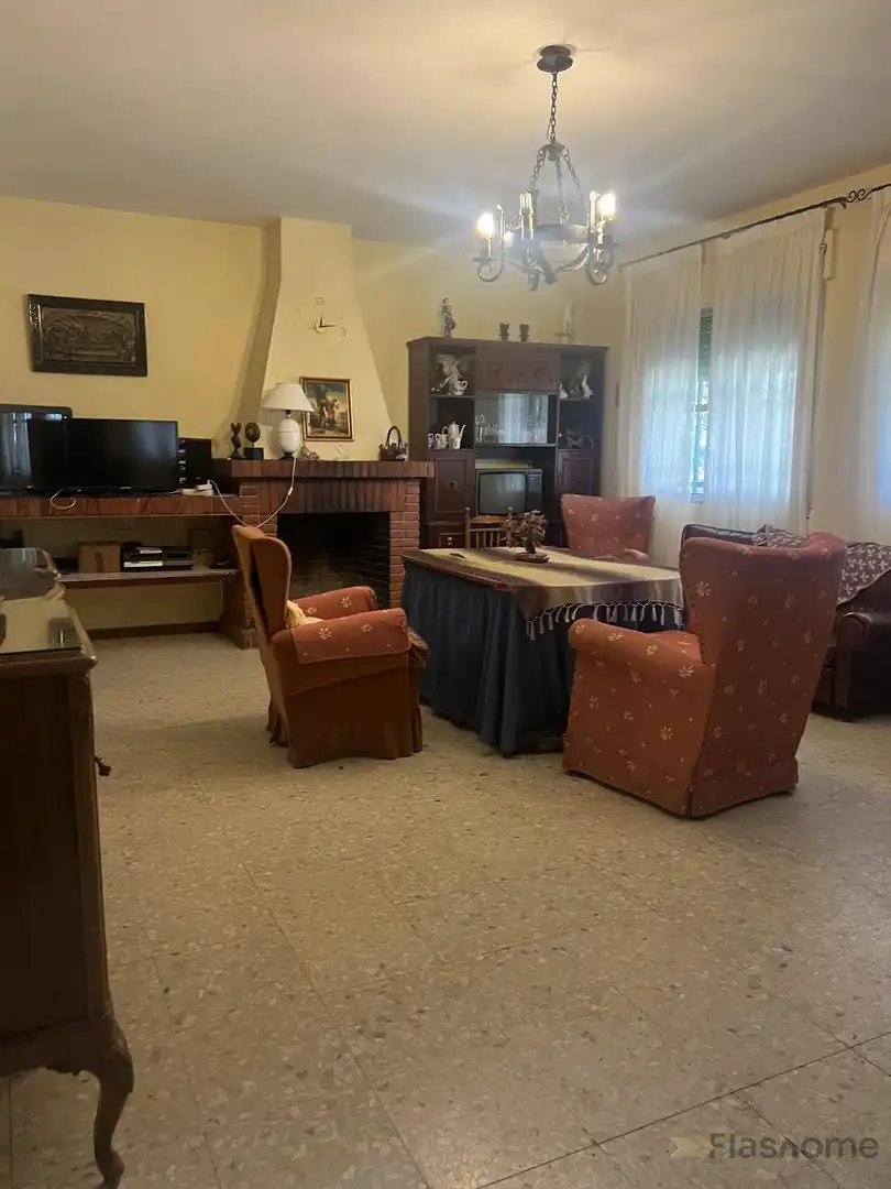 Sala de estar de Casa o chalet en venta en Santa Amalia con Terraza y Piscina