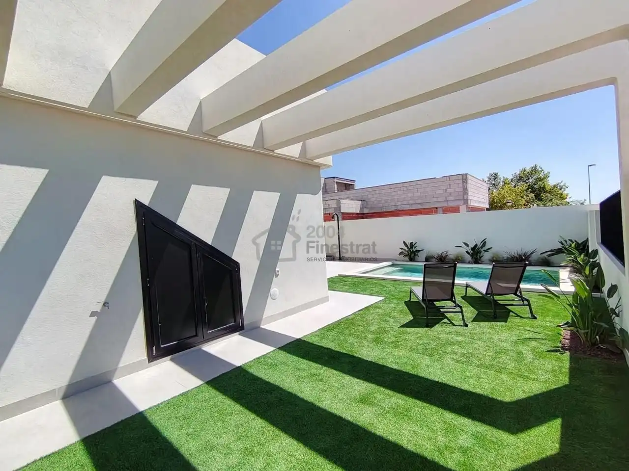 Terraza de Casa o chalet en venta en Torre-Pacheco con Aire acondicionado, Jardín privado y Terraza