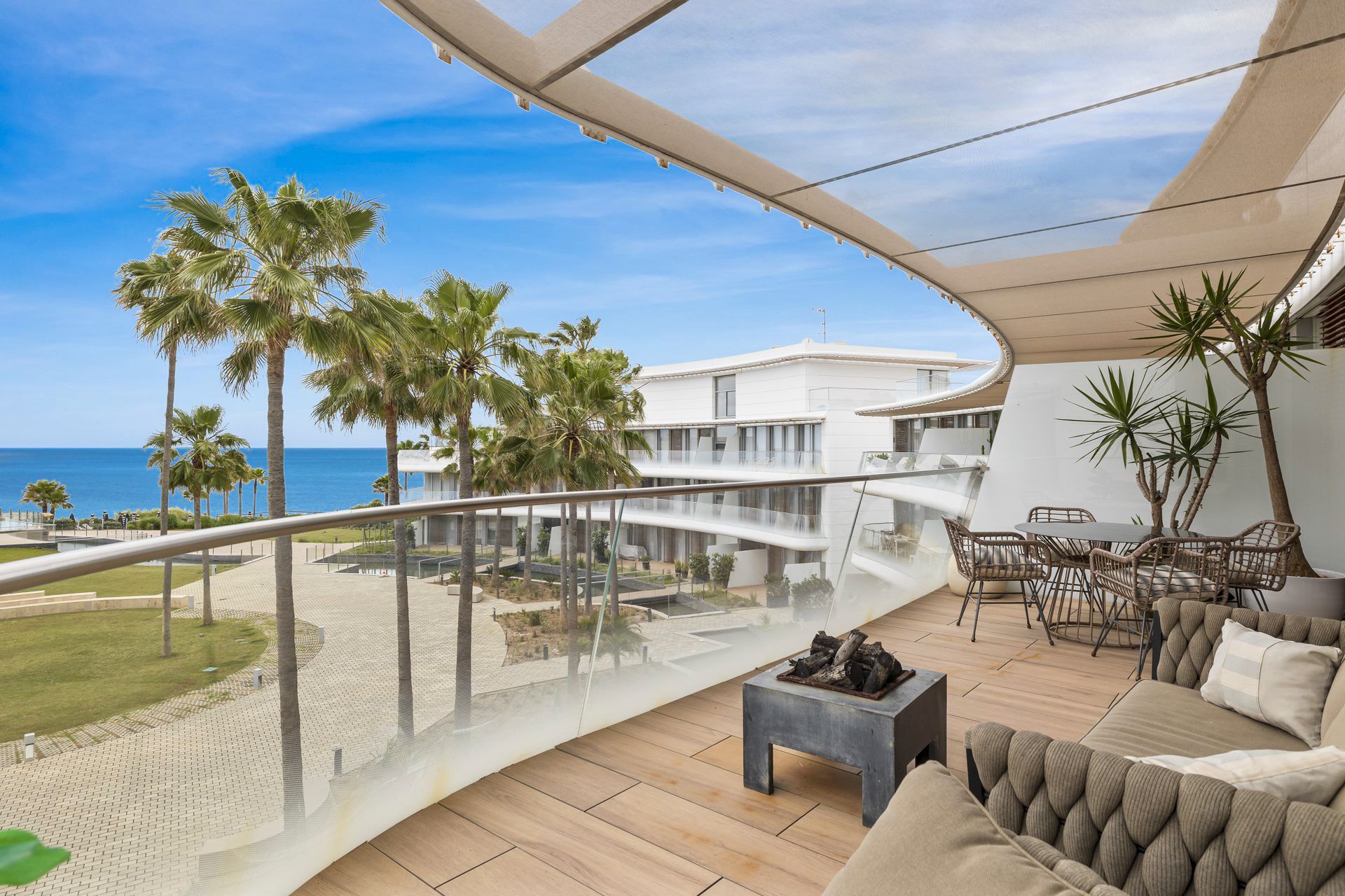 Terrace of Apartment for sale in Estepona  with Air Conditioner, Terrace and Storage room