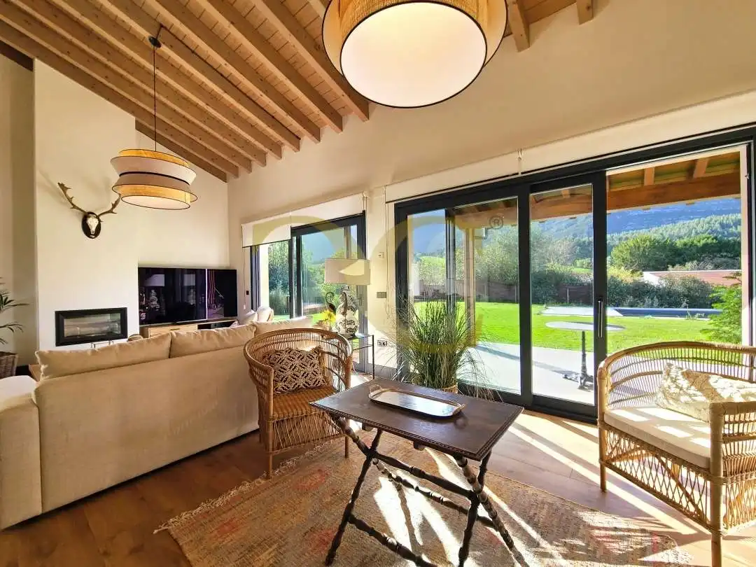 Living room of Houses for sale in Ribadesella  with Air Conditioner, Heating and Private garden