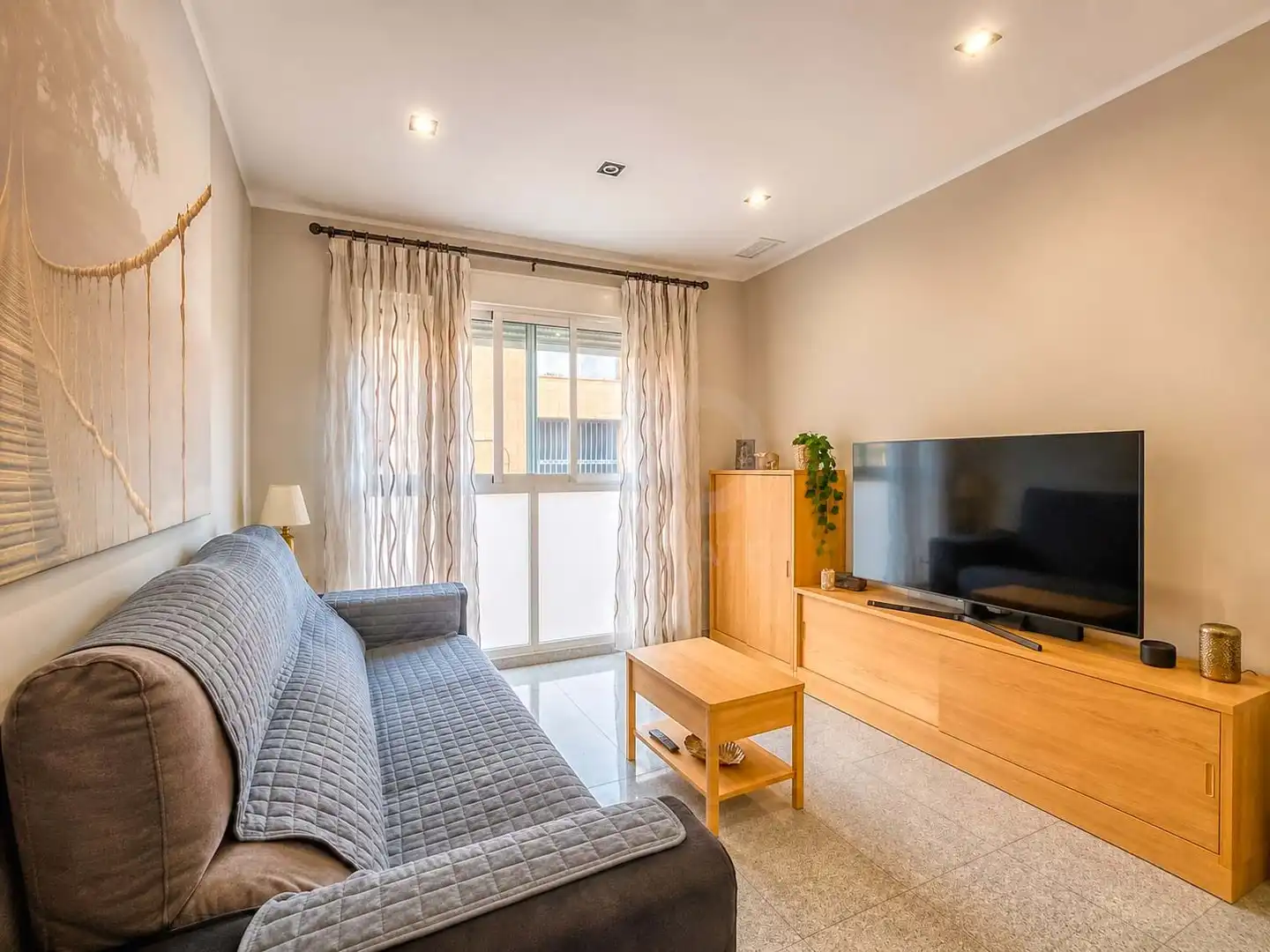 Living room of Flat for sale in Petrer  with Air Conditioner and Heating