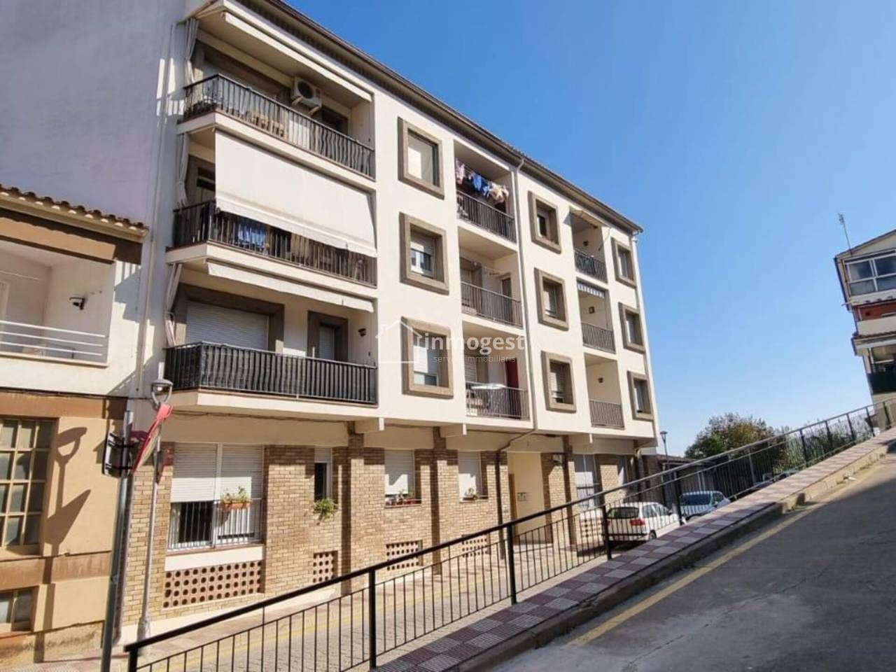 Exterior view of Flat for sale in Anglès  with Terrace, Storage room and Balcony