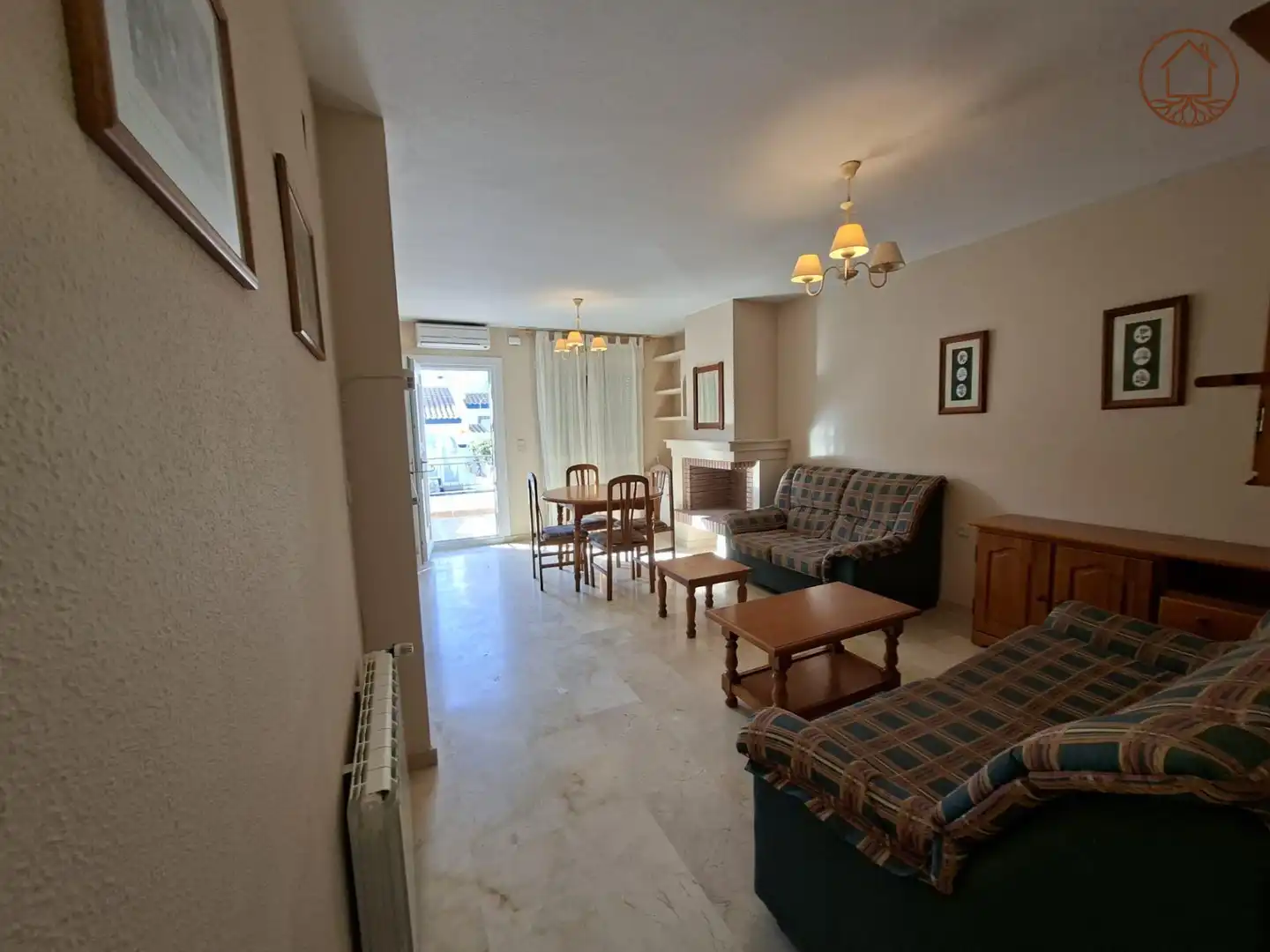 Sala de estar de Casa o chalet en venta en Orihuela con Aire acondicionado, Jardín privado y Amueblado