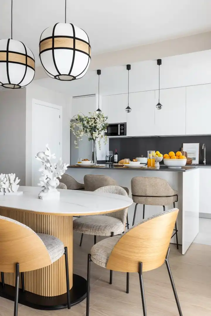 Comedor de Ático en venta en Rincón de la Victoria con Terraza y Piscina comunitaria
