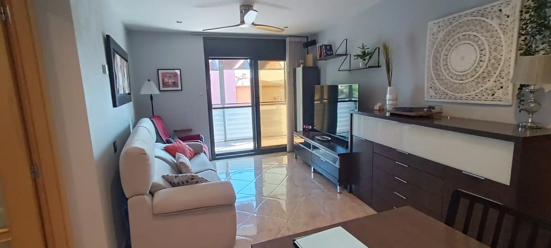 Sala de estar de Piso en venta en Parets del Vallès con Aire acondicionado, Calefacción y Terraza