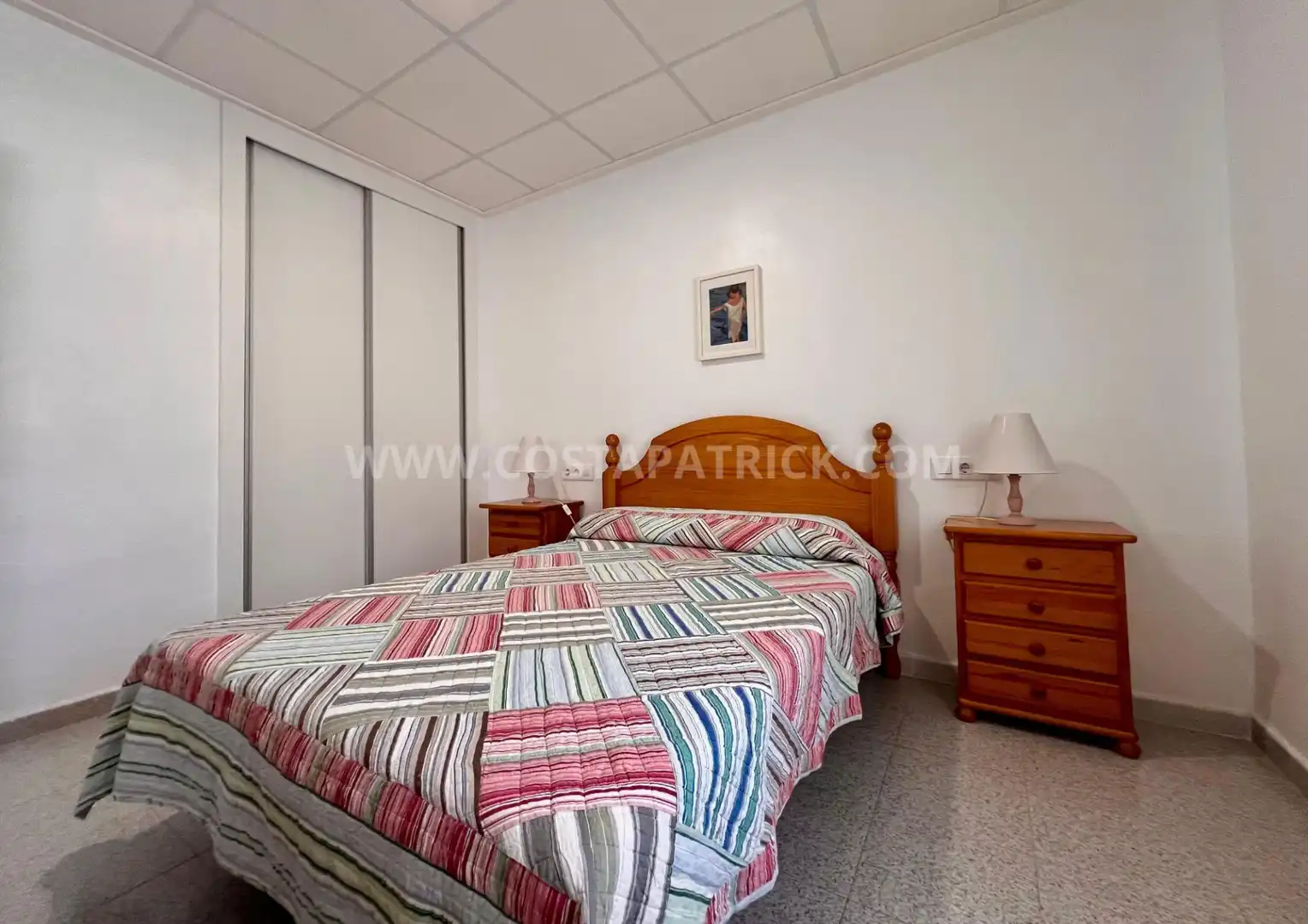 Schlafzimmer von Einfamilien-Reihenhaus zur Miete in Los Alcázares mit Klimaanlage, Möbliert und Ofen