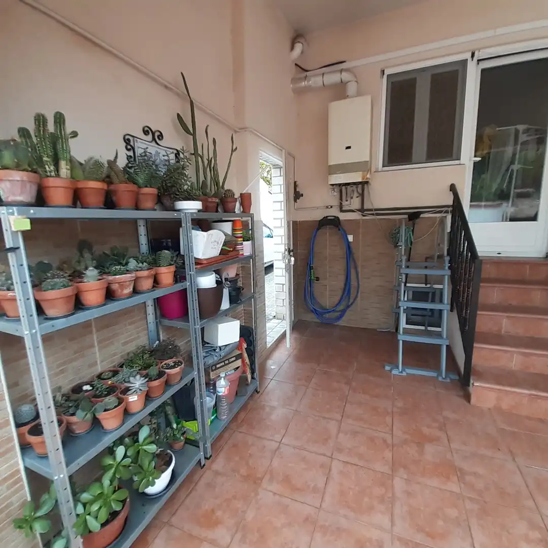 Terraza de Casa adosada en venta en Ciudad Real con Aire acondicionado, Calefacción y Jardín privado