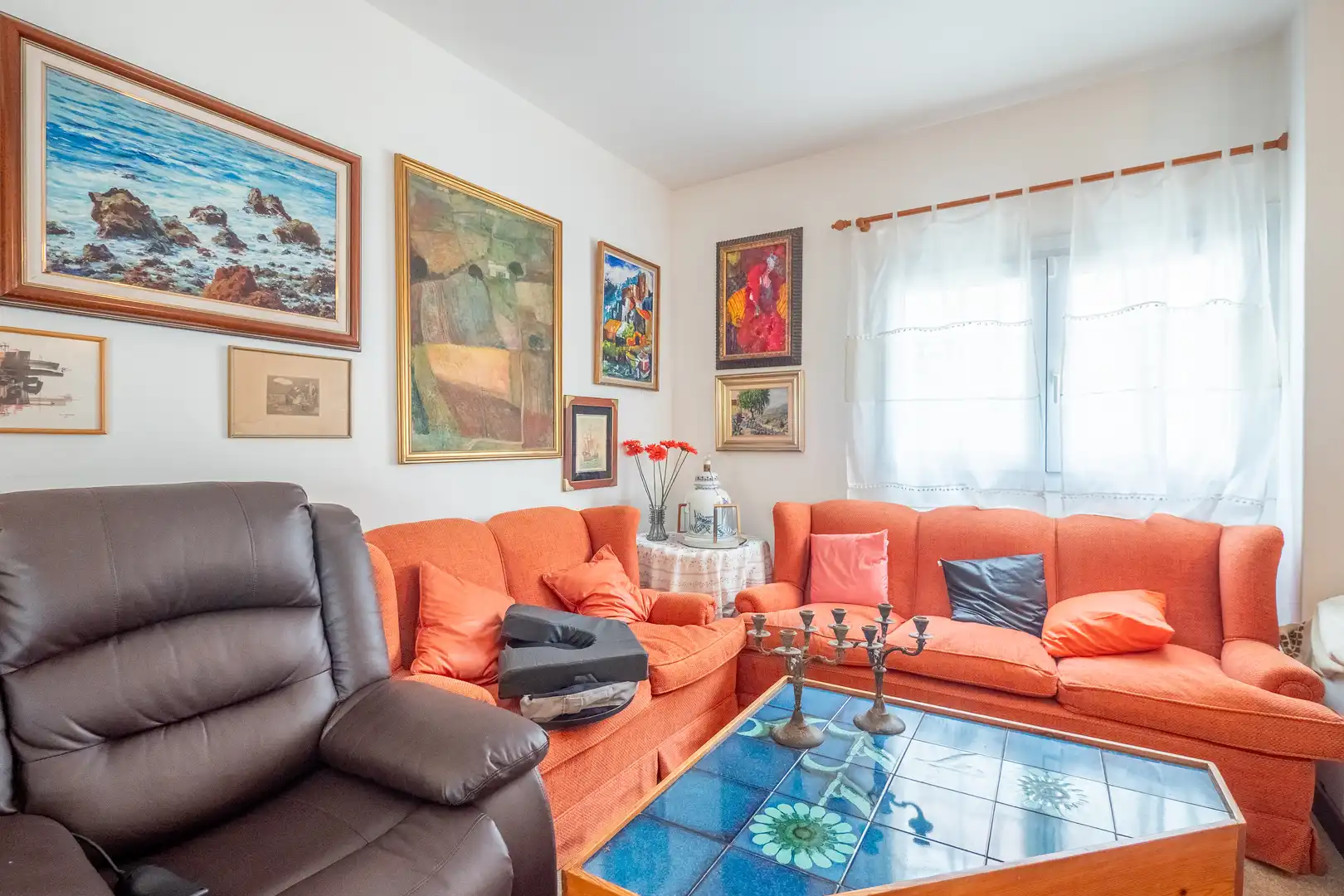 Sala de estar de Casa o chalet en venta en Telde con Jardín privado, Terraza y Trastero