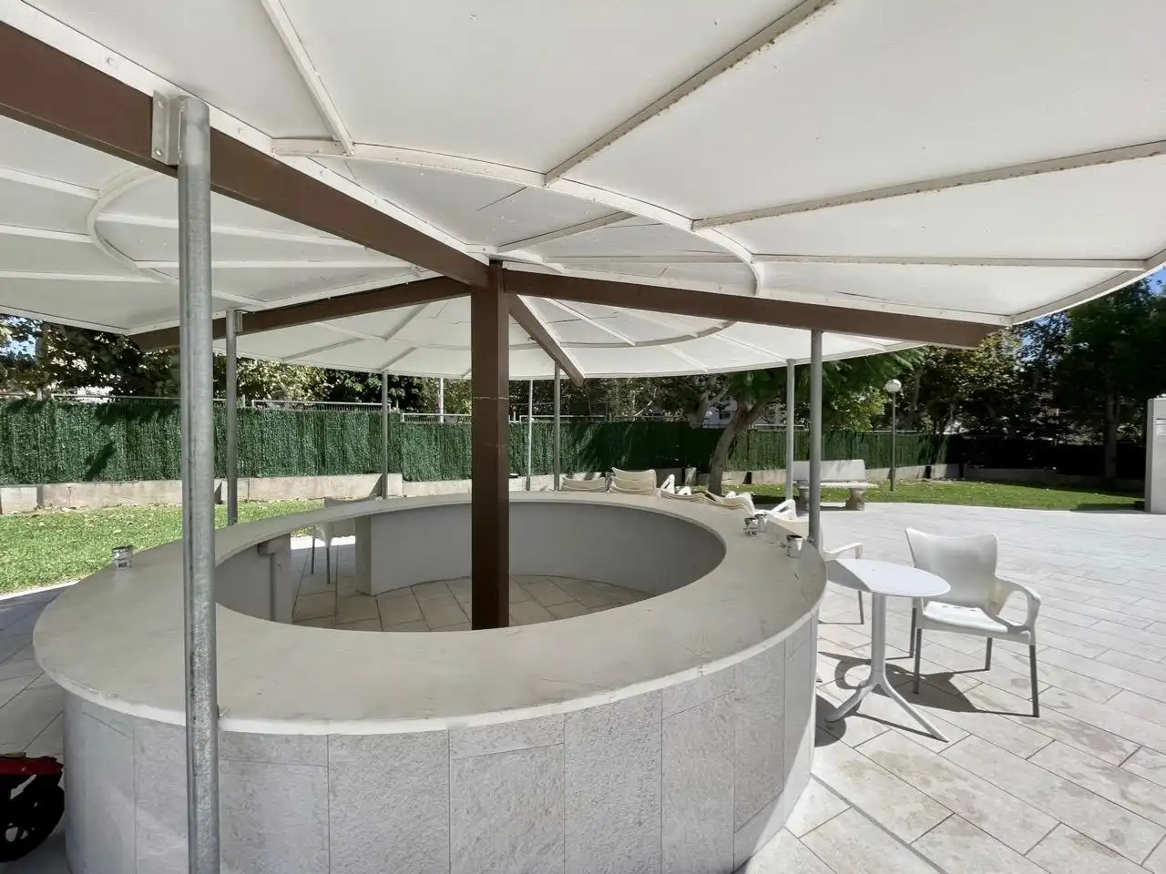 Terraza de Apartamento en venta en Benidorm con Jardín privado, Terraza y Amueblado