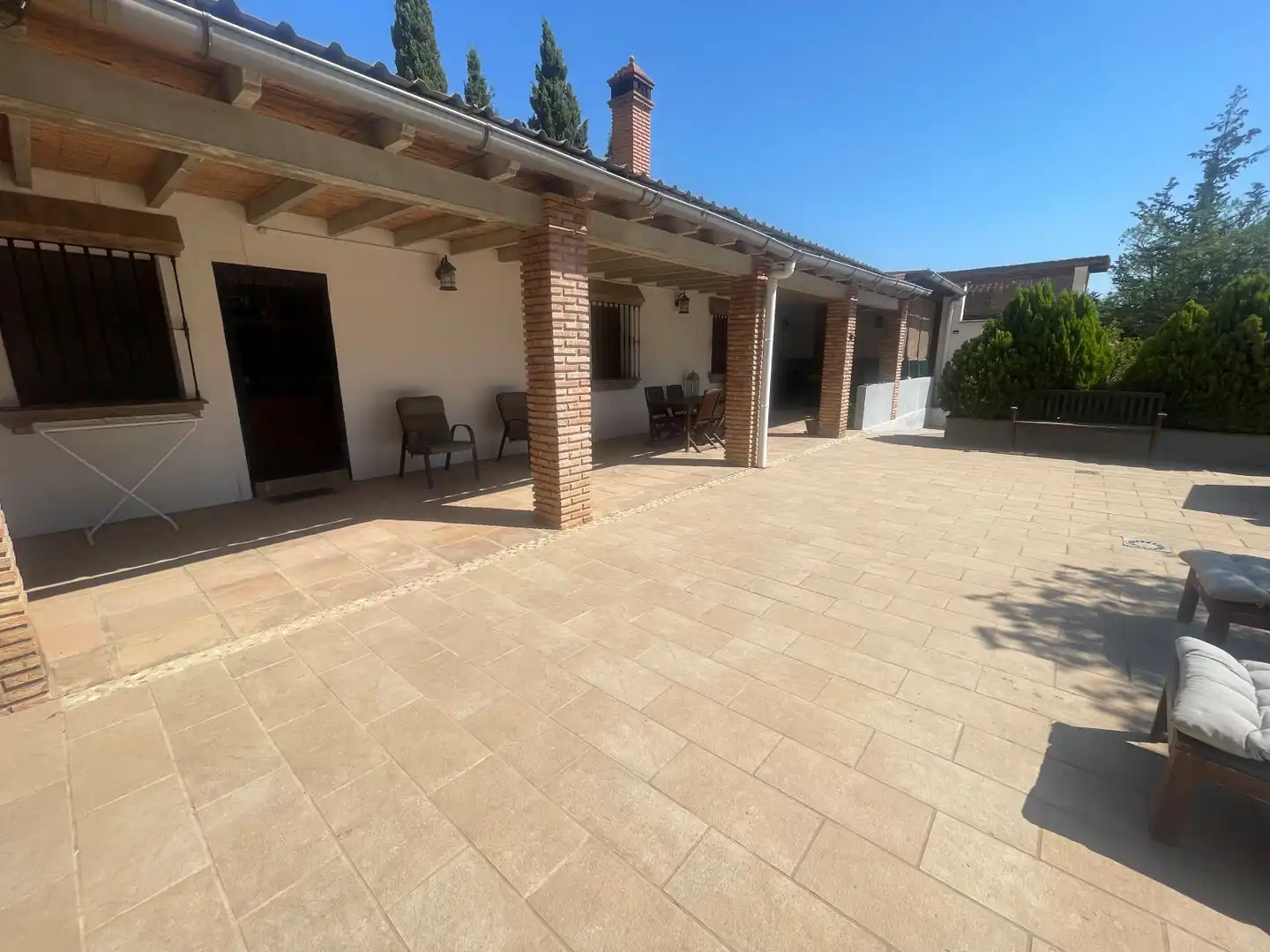 Terraza de Casa o chalet en venta en Álora con Aire acondicionado, Calefacción y Jardín privado