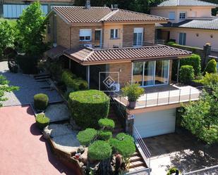 Vista exterior de Casa o xalet en venda en Santa Coloma de Farners amb Aire condicionat, Calefacció i Jardí privat