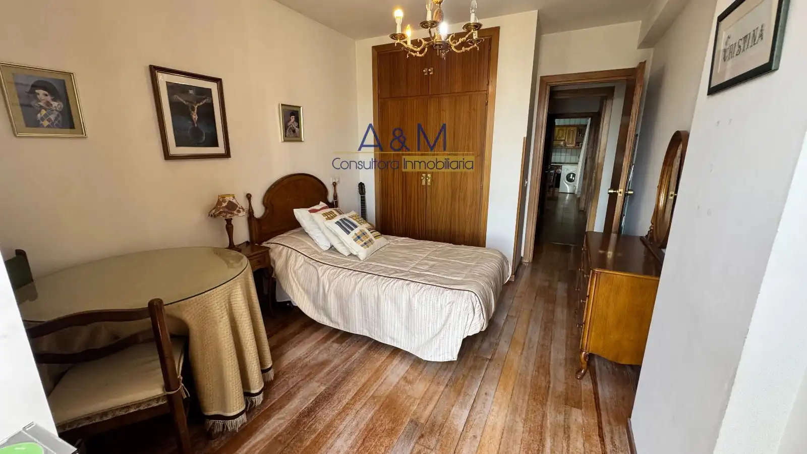 Schlafzimmer von Wohnung zum Verkauf in Valladolid mit Heizung, Parkett und Abstellraum