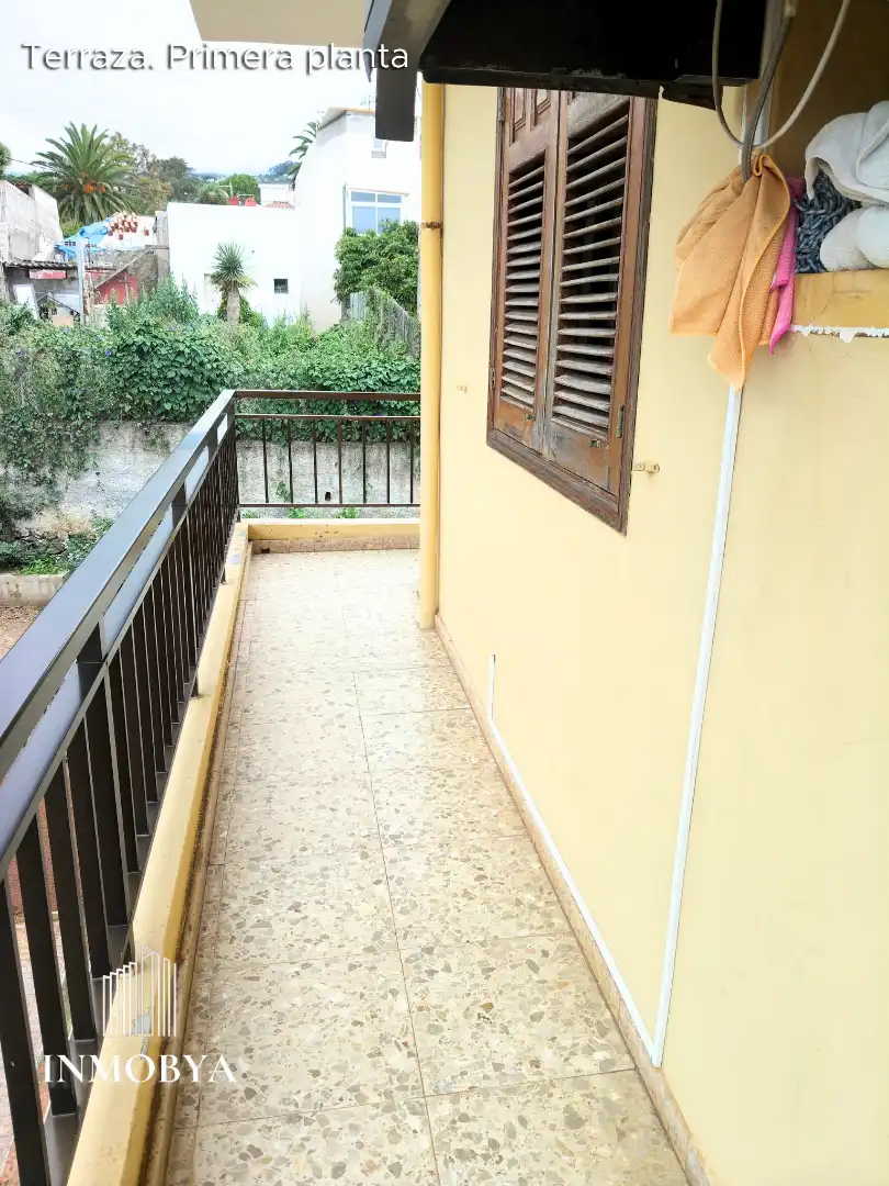 Terrassa de Casa o xalet en venda en Tacoronte amb Jardí privat, Terrassa i Moblat