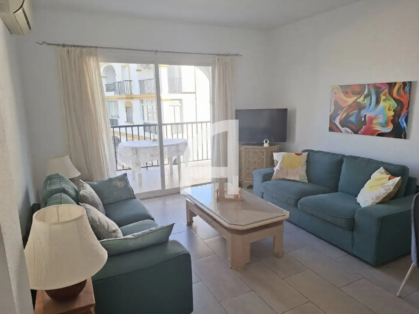 Sala de estar de Piso en venta en Torremolinos con Aire acondicionado, Calefacción y Terraza