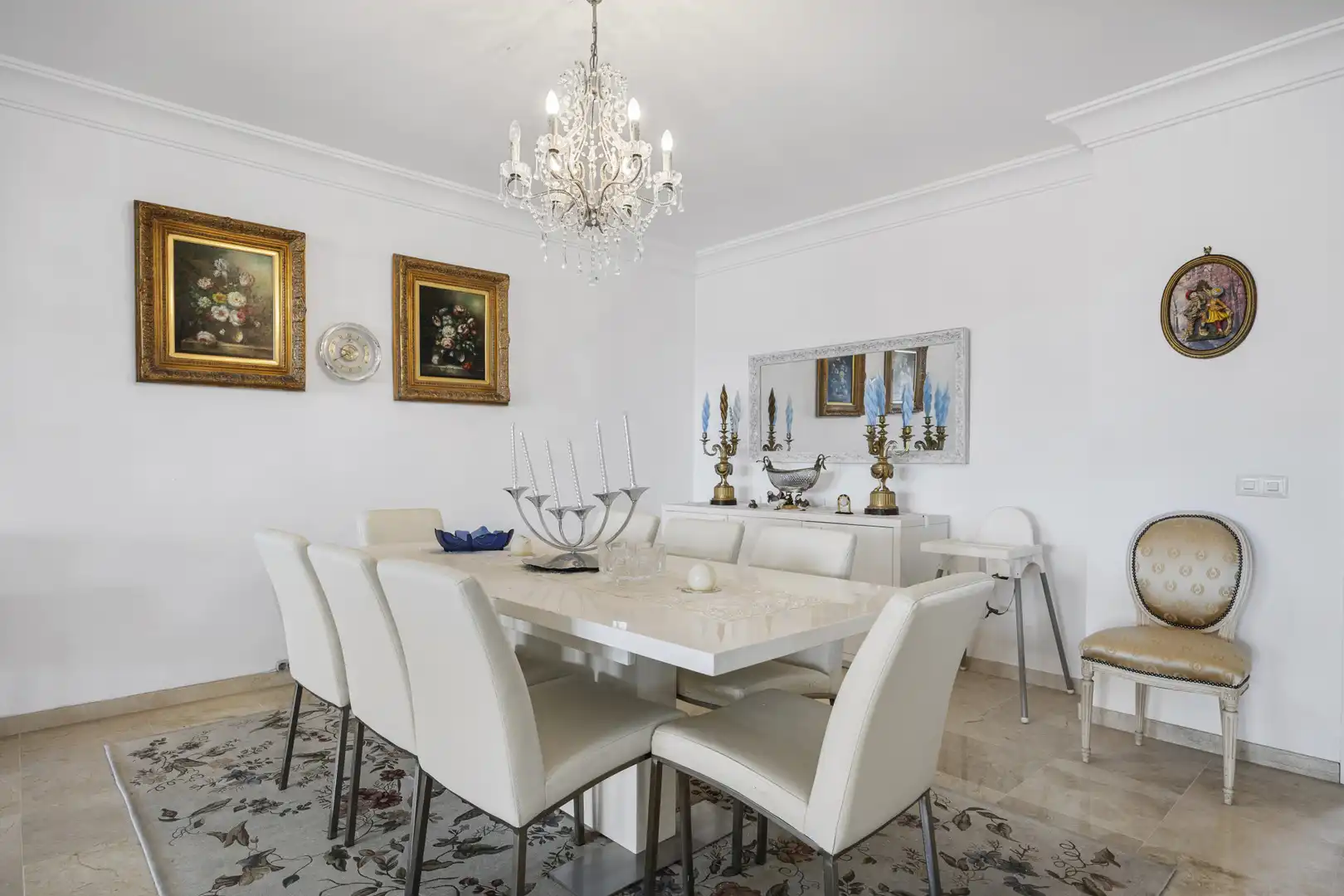 Dining room of Apartments for sale in Marbella  with Air Conditioner, Terrace and Swimming Pool
