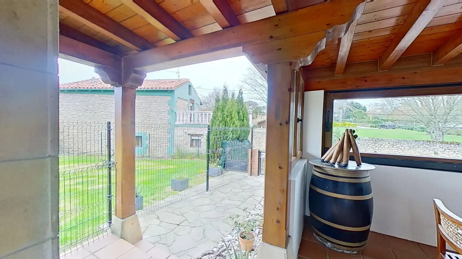 Terraza de Casa o chalet en venta en Santillana del Mar con Calefacción, Jardín privado y Parquet