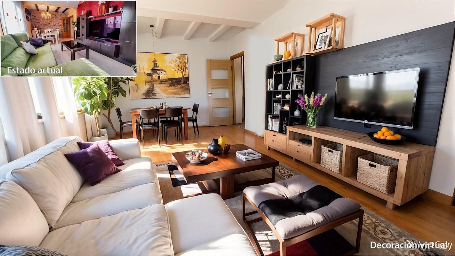 Sala de estar de Piso en venta en Reus con Aire acondicionado, Calefacción y Terraza