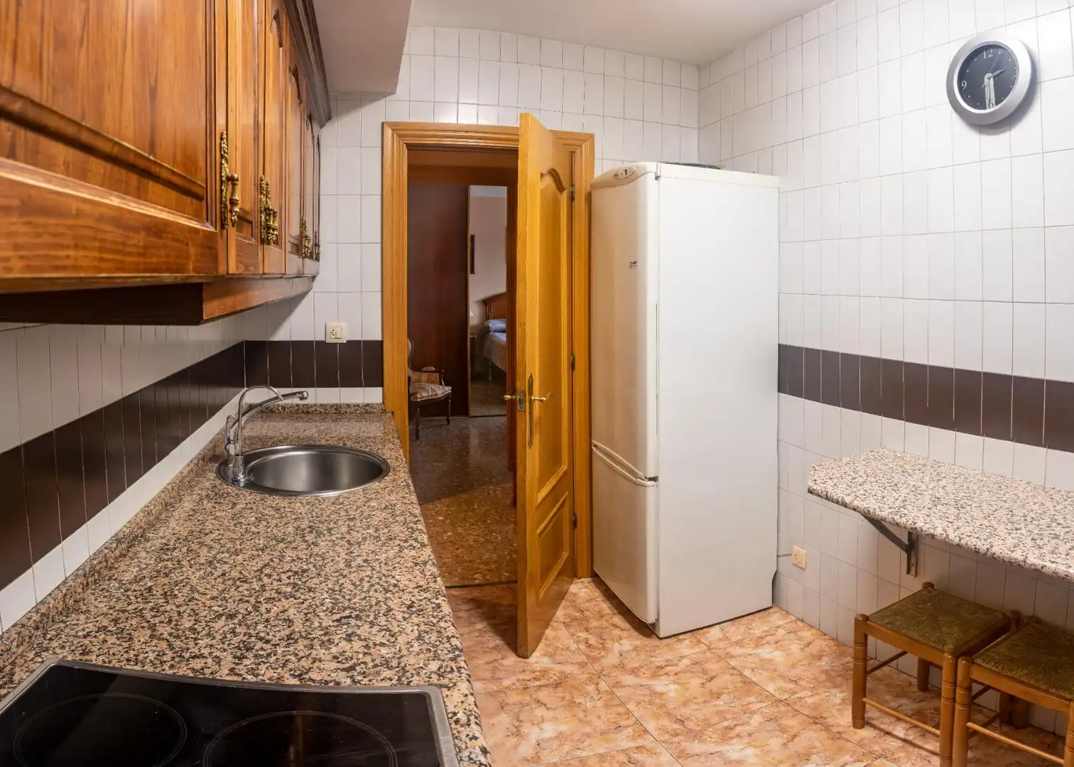 Kitchen of Flat for sale in Zaragoza  with Air Conditioner, Heating and Storage room