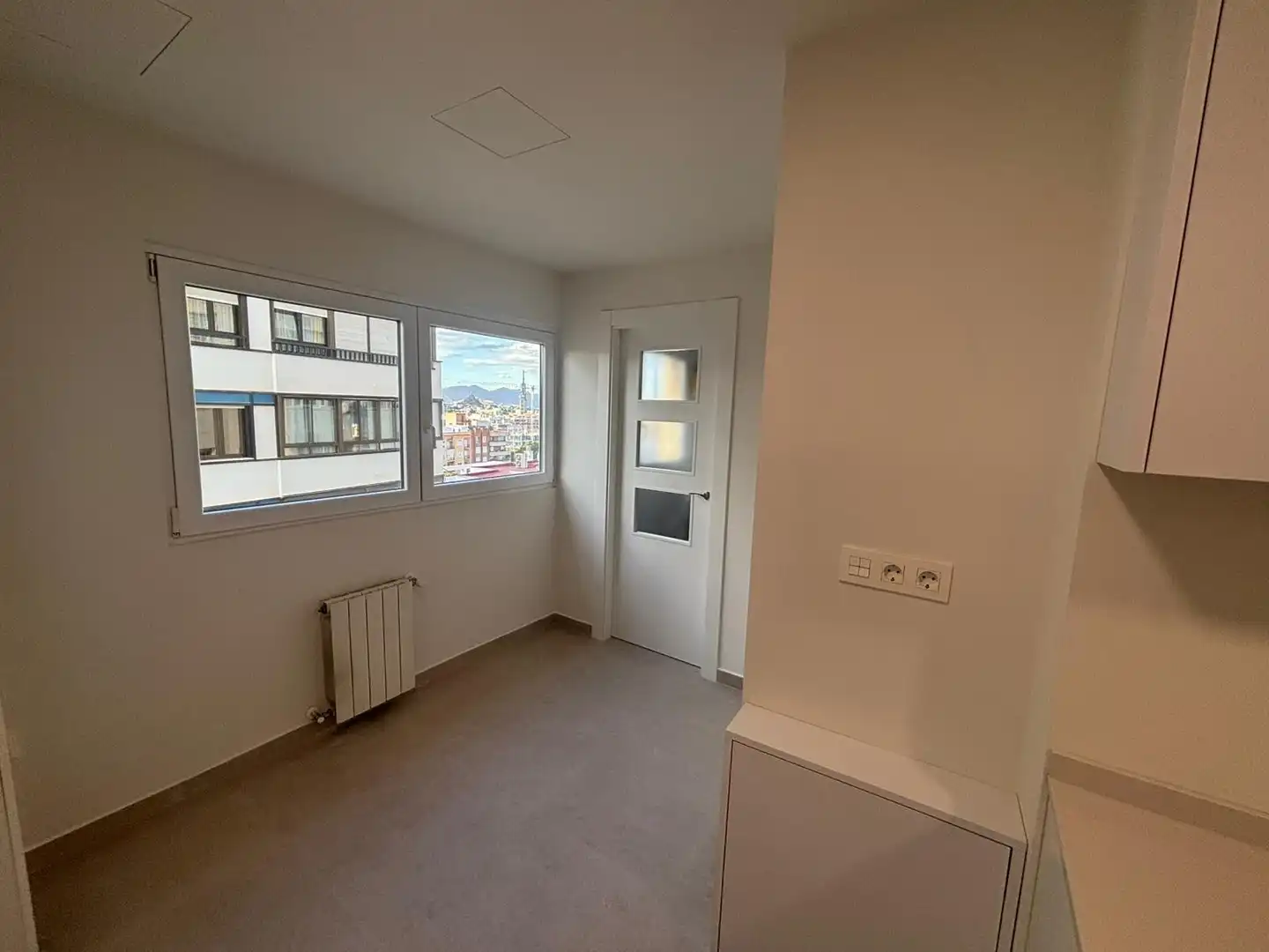 Bedroom of Apartments for rent in Murcia  with Air Conditioner and Heating