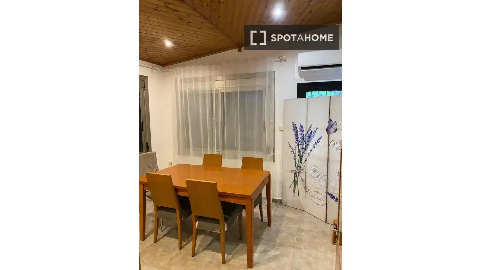 Dining room of Flat for share in Sant Quirze del Vallès  with Air Conditioner, Terrace and Furnished