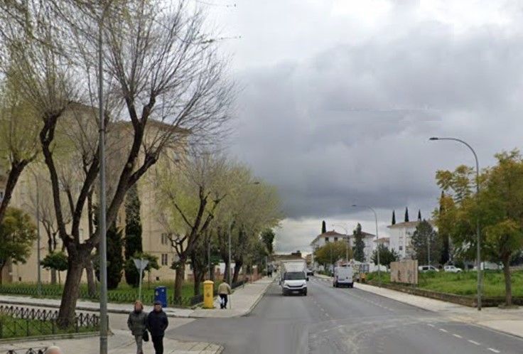 Vista exterior de Piso en venta en Linares