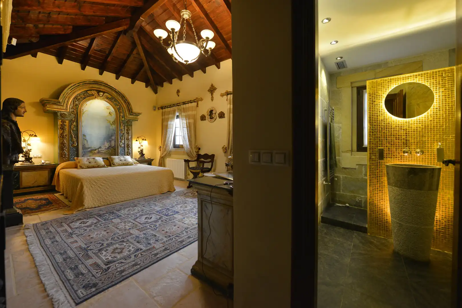 Habitación de Finca rústica en venta en Voto con Calefacción, Jardín privado y Terraza