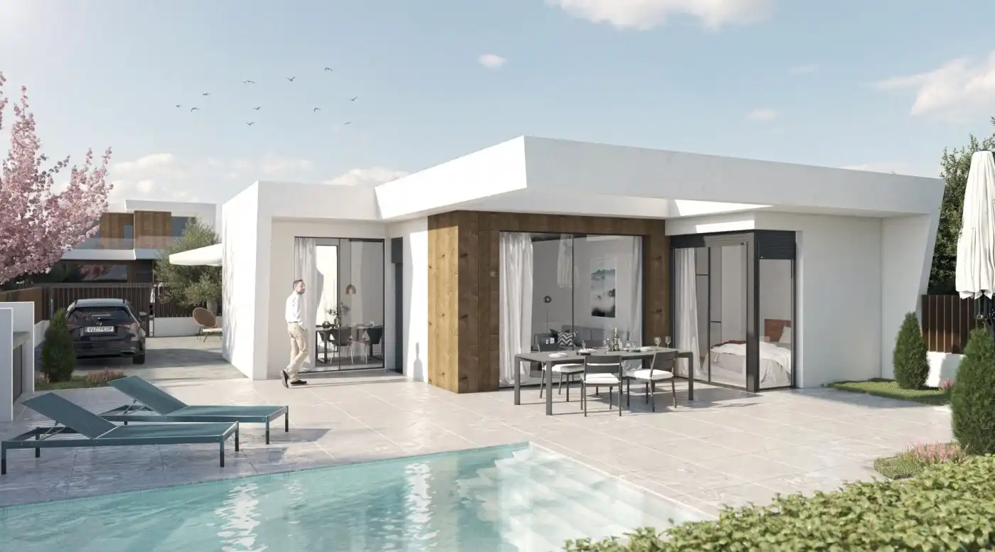 Chalet con piscina en venta en Campo de Murcia