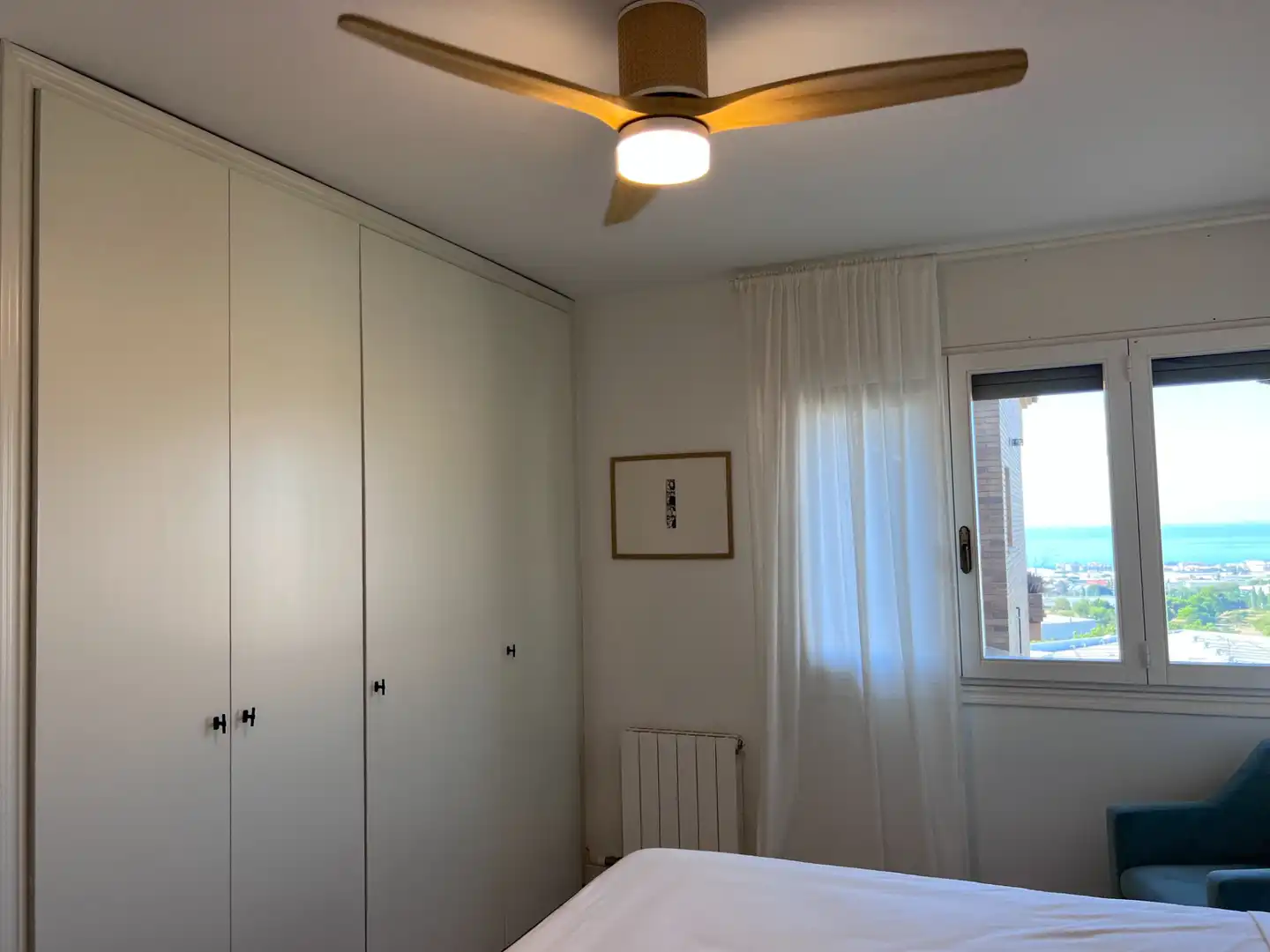 Bedroom of Flat for sale in Vilassar de Dalt  with Air Conditioner, Heating and Parquet flooring