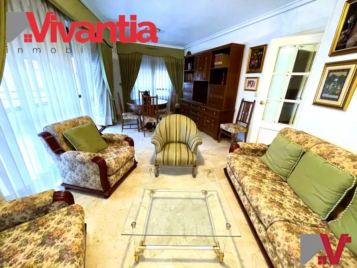 Living room of Flat for sale in Lorca  with Air Conditioner, Heating and Terrace