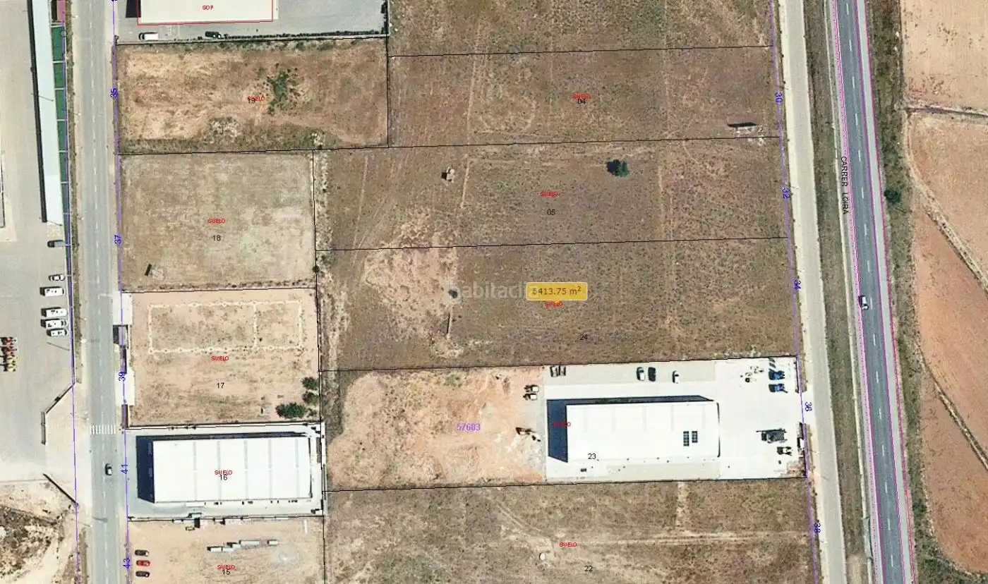 Terreny industrial en venda a Carrer Loira 36