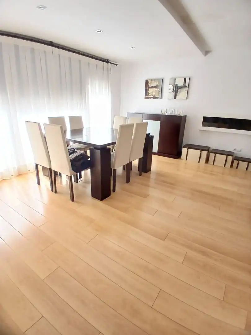 Dining room of Houses for sale in Parla  with Heating, Private garden and Storage room