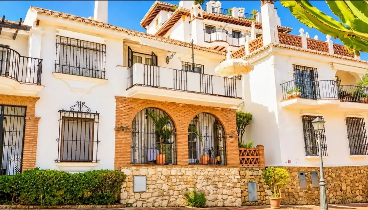 Exterior view of Houses for sale in Mijas  with Terrace and Community pool