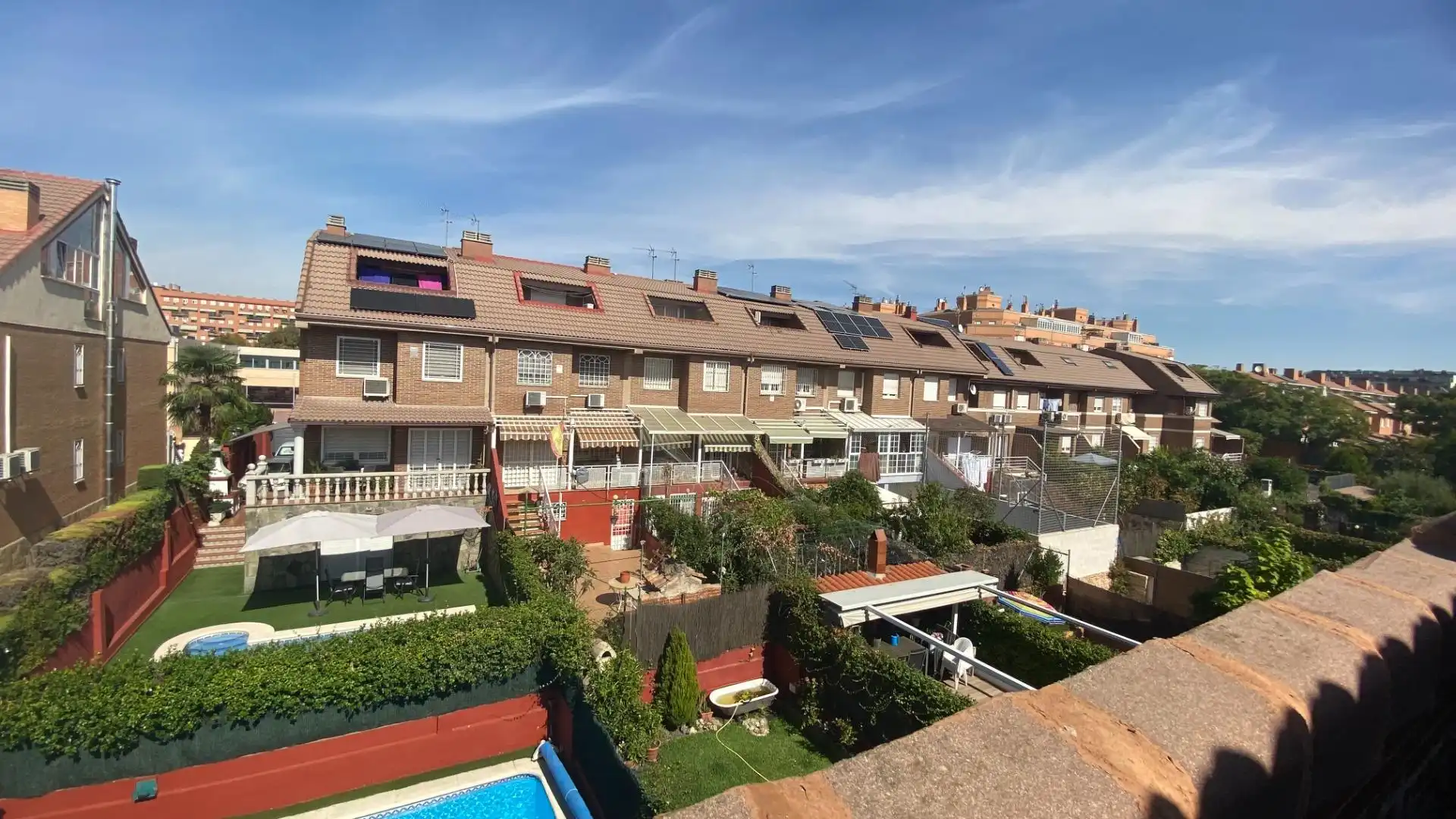 Vista exterior de Casa adosada en venta en San Blas