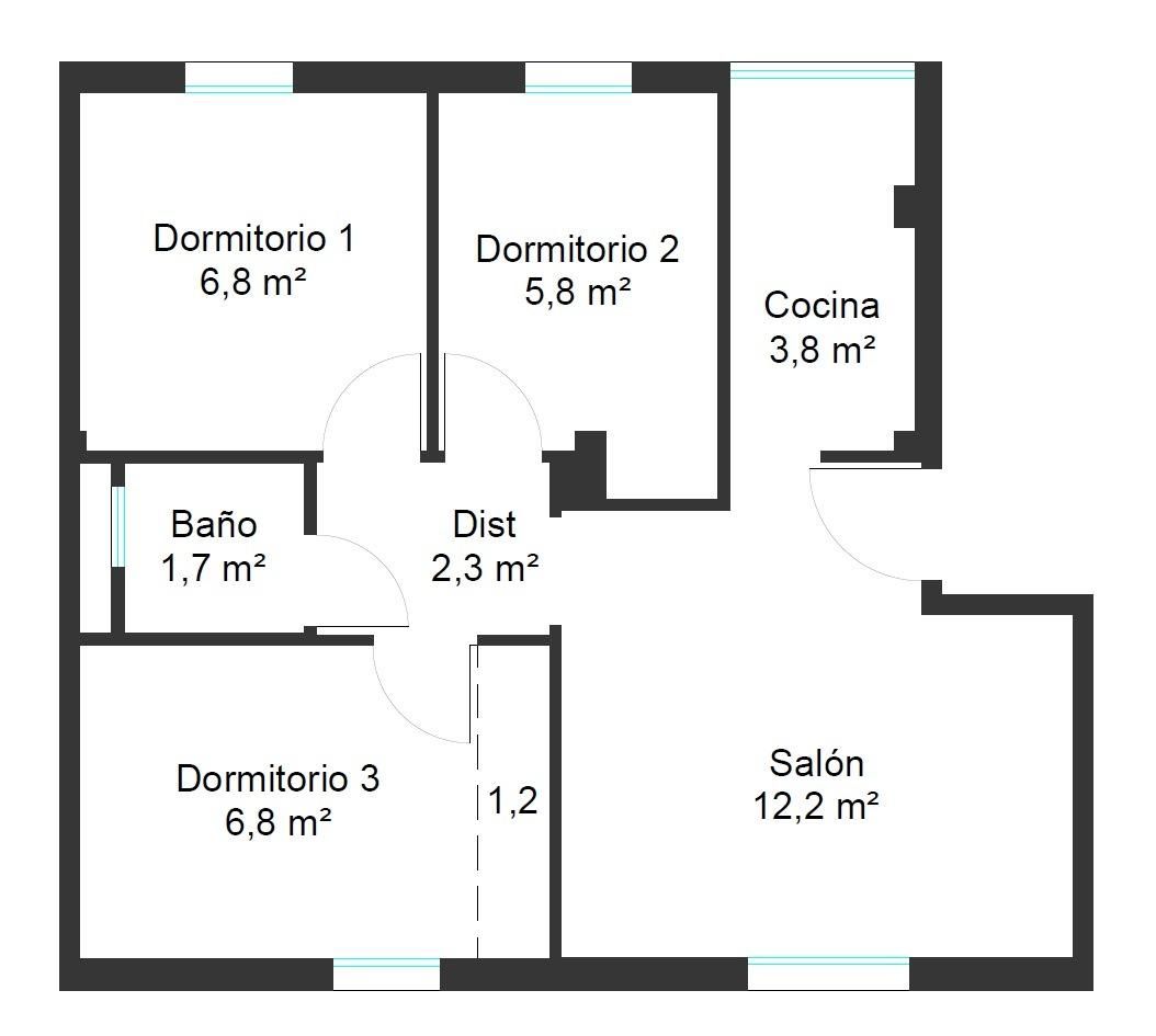 Flat for sale in  Palma de Mallorca