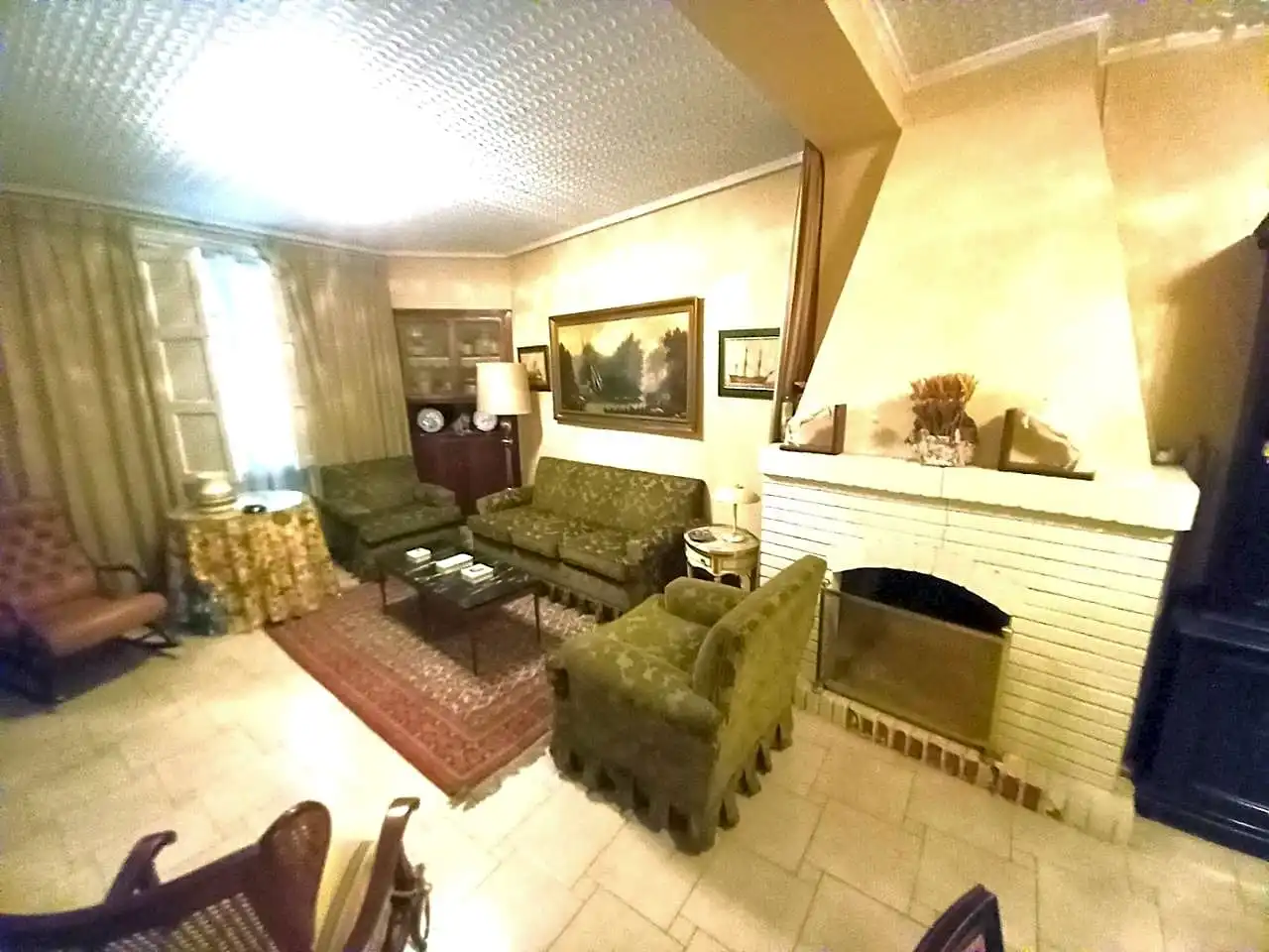 Wohnzimmer von Haus oder Chalet zum Verkauf in Gelsa mit Heizung, Privatgarten und Terrasse