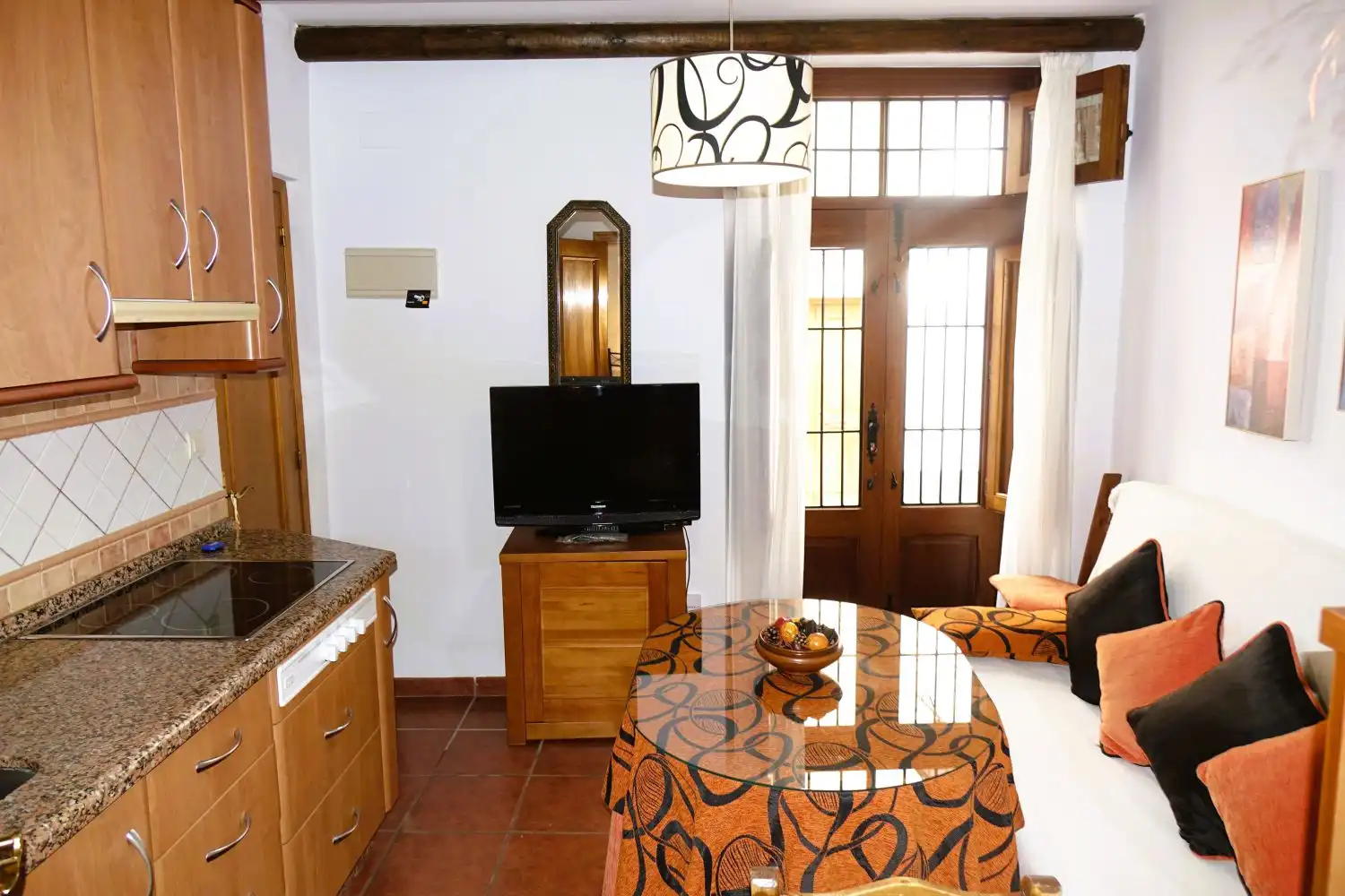 Sala de estar de Apartamento de alquiler en Órgiva
